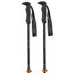 Komperdell 1752371-10 Carbon Composite .C3 Compact Поляки Черный Black/Orange 90-120 cm
