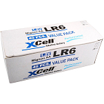 Xcell XLR6-4S LR6 XLR6-4S Щелочные батареи типа АА 40 единицы измерения Серебристый White