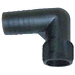 Forespar 108-901006 Female HECF Локоть Черный  1/2-5/8´´ 