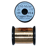 Uni products ZUM10CB-UNIT линия Mylar Tinsel 8.2 m  Copper / Blue 1.600 mm