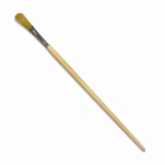 Oem marine 001206 Число 12 Щетка Золотистый Light Brown / Yellow 12 mm