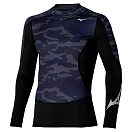 Купить Mizuno A2GAA510-09-M Базовый слой с длинным рукавом Virtual Body G3 High Голубой Black M 7ft.ru в интернет магазине Семь Футов