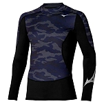 Mizuno A2GAA510-09-M Базовый слой с длинным рукавом Virtual Body G3 High Голубой Black M