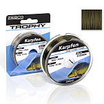 Zebco 2001025 Trophy Carp Карповая Ловля 300 м Коричневый Dark Camo 0.250 mm 