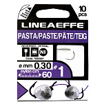Lineaeffe 7660902 Dough Связанные Крючки Серебристый Black 2 