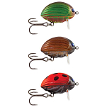 Salmo QBG001 Lil Bug 30 Mm 4.3g Красный  Green Bug