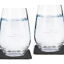 BAVARIA 497065 SILWY Магнитный хрустальный стакан LONGDRINK / набор из 2 шт.