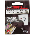 Ragot 150815021 Special Trout Spade 9333BL Связанные Крючки 0.5 m 0.150 mm Серебристый 8 
