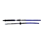 Uflex 216-mach14x22 трос рулевого управления Mach 479 6.7 m Black / Grey / Blue 44x44x5