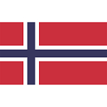 Флаг Норвегии гостевой Adria Bandiere BN062 30x45см