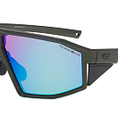 Спортивные очки с диоптриями GOG Lhotse / Matt Metallic Green/Black / Reflex White-Blue, rx-023/e491-2p