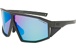 Спортивные очки с диоптриями GOG Lhotse / Matt Metallic Green/Black / Reflex White-Blue, rx-023/e491-2p
