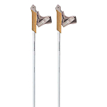Komperdell 1482339-01-115 Levante Carbon столбы Золотистый Pearl 115 cm