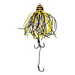Black cat 6250160 Battle Teaser Silent 130g Многоцветный Yellow / Black