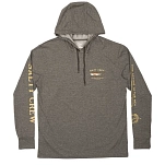 Salty crew 20135213-CHAR-L Толстовка с капюшоном Bruce Tech Серый Charcoal L