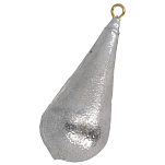 Sea monsters SMPLA70 Слеза с кольцом Серебристый Silver 70 g 