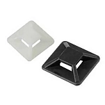 Crosseven p204057 Самоклеящийся зажим 100 Единицы White 15x10x10 30 x 30 mm