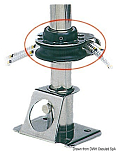 Одношкивный блок для проводки шкотов закрутки стакселя 57 мм 280 кг 12 мм, Osculati 55.502.00