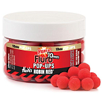 Dynamite baits 34DBDY042 Robin Red Fluro Pop Ups 1 Pot Красный Red 15 mm 
