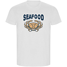 Купить Kruskis CA66900301C066 Футболка с коротким рукавом Seafood Crab ECO Белая White L 7ft.ru в интернет магазине Семь Футов