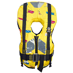 Пенопластовый спасательный жилет для младенцев CrewSaver Supersafe 150N 10175-BB жёлтый до 15 кг обхват груди 40 - 50 см с возможностью крепления страховки