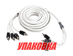 4-х канальный межблочный кабель из 100% меди для морского применения RCA 7,6 м. MOFCR-25FT.4CH, DS18 (упаковка из 10 шт.) MOFCR-25FT.4CH_pkg_10