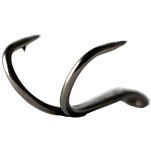 Mustad DL71UAP-TS-8-10H Salmon Двойной Крючок 10 единицы измерения Silver 8