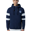North sails 691280-0802-S Толстовка с капюшоном Logo 691280 Голубой Navy Blue S