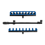 Preston innovations P0110016 Offbox 36 Standard Kit Safe Держатель Удочки Серебристый Black / Blue