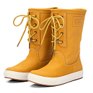 BOATBOOT Кожаные ботинки на шнуровке / желтый / Размер обуви: 44