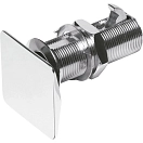 Купить Plastimo 63625 Компактный квадратный замок с ручкой Silver 36 x 36 mm 7ft.ru в интернет магазине Семь Футов