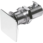 Plastimo 63625 Компактный квадратный замок с ручкой Silver 36 x 36 mm