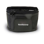 Shimano fishing SHLCH04 Сумка на пояс с двойной молнией Черный Black 20 x 11 x 13 cm 