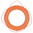 Купить Talamex 20107011 Спасательный круг PVC 60 cm Без полосы Оранжевый Orange 7ft.ru в интернет магазине Семь Футов