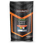Sonubaits S1920021 Cheesy Garlic Палтус Пеллеты Черный Cheesy Garlic 3 mm