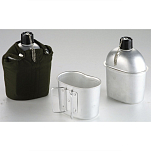 Ibili 720500-UNIT столовая с кружкой Army 1L Бесцветный Green