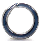 Купить Mustad MA033-SS-10-6 MA033-SS Split Кольца Голубой  Stainless Steel 10  7ft.ru в интернет магазине Семь Футов