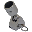 Купить Forniture nautiche italiane 6565422 22 mm Держатель капота из нержавеющей стали с шарнирным креплением на рейке Серебристый Silver 30 x 42 x 82 mm  7ft.ru в интернет магазине Семь Футов