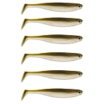 Westin P240-1040-240-UNIT Мягкий приманка Shadteez Slim 1g 47 mm 6 Единицы Золотистый Violett Goby