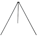 Купить Pro elite baits c05 Штатив Weighning Black 177x8x8 175 cm 7ft.ru в интернет магазине Семь Футов