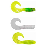 Berkley 1307434 Powerbait Micro Power Grub 50 Зеленый  Firetiger 50 mm 