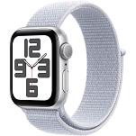 Apple MXEE3QL/A  Watch SE GPS 40mm Sport Loop Серебристый Silver Aluminium / Blue Cloud