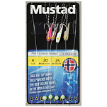Mustad 731571 Shrimp 4 Hooks Многоцветный  Multicolour 4 