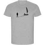 Kruskis CA66900258S260 Футболка с коротким рукавом Shadow Sail ECO Серый Heather Grey M
