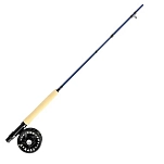 Shakespeare 1591087 Комбо Carbon Rod/Reel/Line/Leader/Flybox/Flys Blue 2.44 m