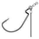 Купить VMC 31VM7348TKM4/02 7348TK Tokyo Rig 2 Pcs Крюк Серебристый Black Nickel 2/0  7ft.ru в интернет магазине Семь Футов