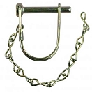 Купить Jr products 342-01174 Замок с булавкой и цепью Silver 1/4´´ 7ft.ru в интернет магазине Семь Футов