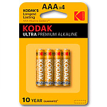 Kodak 30959521 Ultra AA LR3 Щелочные батареи 4 Единицы Желтый Brown