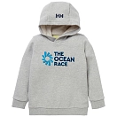 Купить Helly hansen 20638-949-116 Толстовка с капюшоном The ocean race Grey Melange 40x30x12 6 Years 7ft.ru в интернет магазине Семь Футов