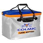 Colmic BOXEVA307E Сумка EVA Lion Extra Белая  Grey / Blue / Orange 58 x 28 x 30 cm